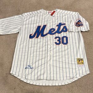 Nolan Ryan New York Mets Jersey Mens XL NWT 1969 Home Cream